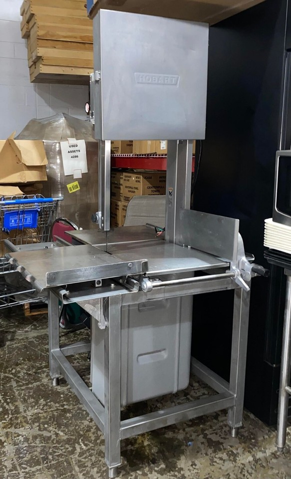 HOBART 6801 VERTICAL (5 ⁄8"X 142" BLADE) MEAT SAW 3 PHASE 3 H.P eBay