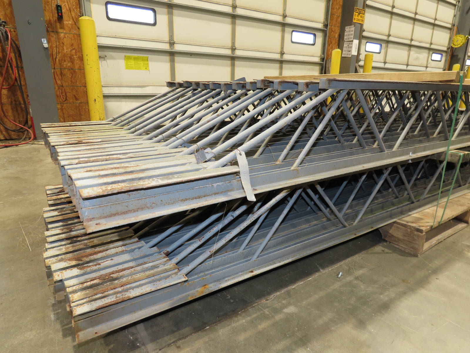 Vulcraft Steel Mezzanine Joist  Trusses 11' Span 10"H Rafter Truss