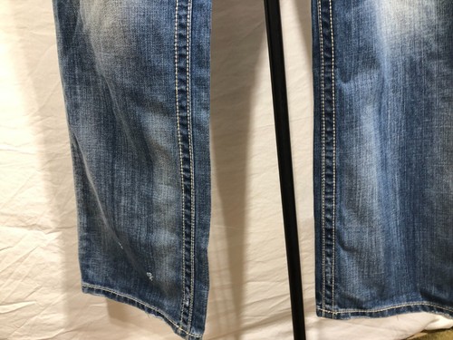 Jeans uomo Rock Revival blu 36 gamba dritta - Foto 3 di 13