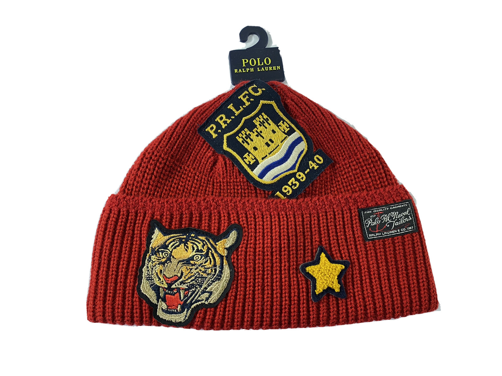polo patch beanie