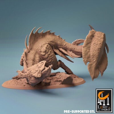 Depth Walker Miniature D&D DnD Pathfinder RPG