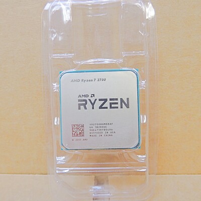 Ryzen 7 Model 2700 with 8 cores / 16 threads (Removed from New Pre-Built System)
