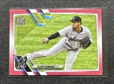 2021 Topps Update #US168 Elieser Hernandez - Miami Marlins - Mother’s Day /50