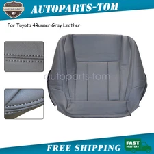 For 1996-2002 Toyota 4Runner Driver Bottom Replacement  Leather Seat Cover Gray