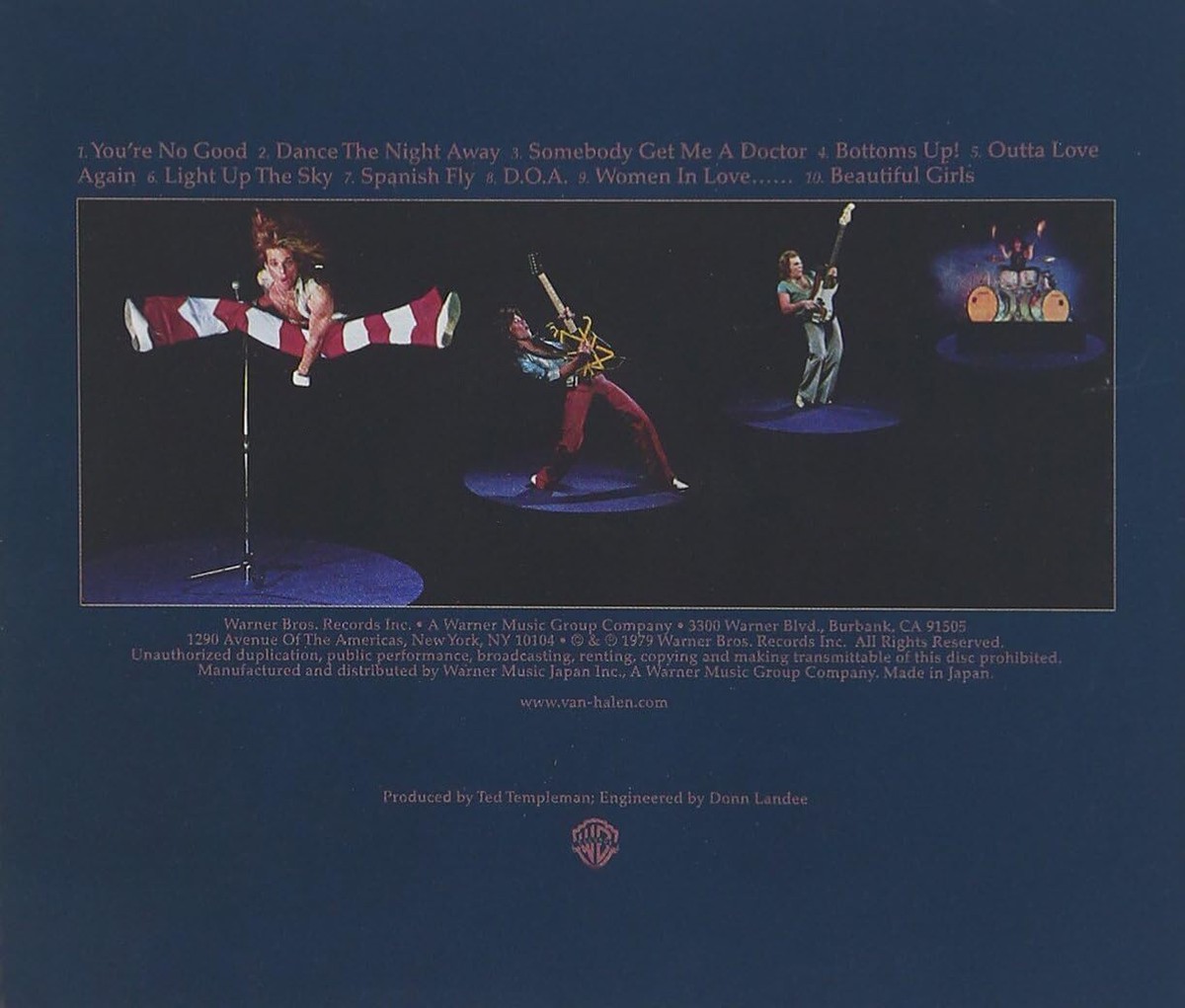 Van Halen Van Halen II Japan Music CD 4943674240487| eBay