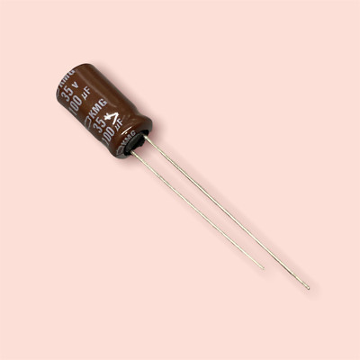 5 PCS UCC CAPACITOR 100UF 100MF 35V (Replacing of 25V 10V 16V 6.3V ) ORIGINAL