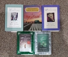 Richard Paul Evans 5 Book Lot Hardcover Carousel, The Gift, Looking Glass Etc.