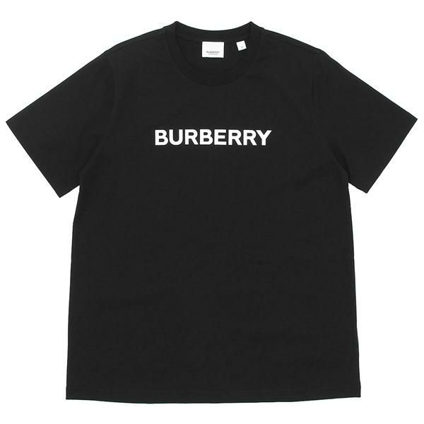 Tシャツ・カットソー BURBERRY 'Margot' T-shirt White/Black BURBERRY T-Shirt MARGOT Short Sleeve Jersey Cotton Logo