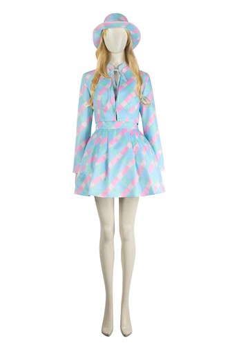 Barbie 2023 Anzug Margot Robbie Cosplay Kostüm Halloween Outfit - Bild 3 von 20
