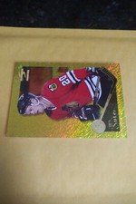 GARY SUTER - 1996-96 PINNACLE SUMMIT - BASE SET ARTIST'S PROOF GOLD PARALLEL