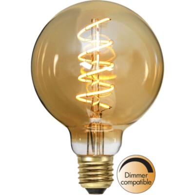 STAR Soft Glow LED Deko Kugel Leuchtmittel Diamant E27 warmweiß dimmbar Ø 9,5cm