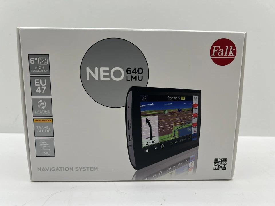 Falk Navigationsgerät NEO 640 LMU EU 47 Länder PKW Auto Navigation TMC NAVI NEU - Bild 2 von 4