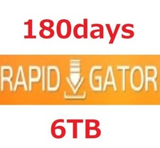 Rapidgator 180days 6TB