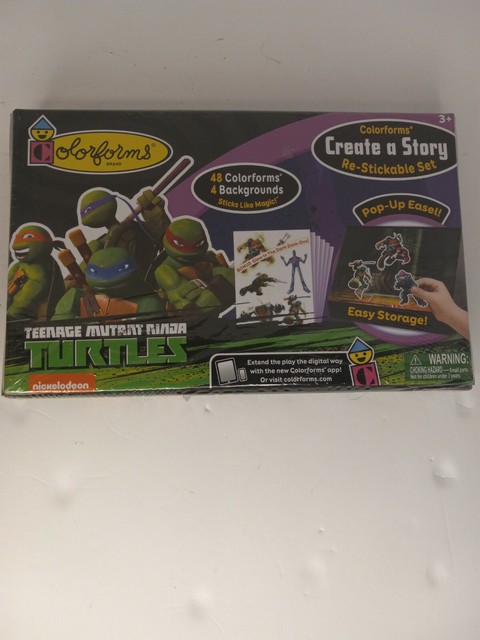 Colorforms Create a Story Teenage Mutant Ninja Turtles Ship for sale ...
