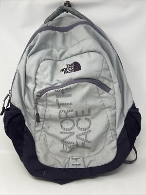 north face haystack backpack grey The Recon in Mid & Asphalt Grey Melange Country Club Prep sternum strap The North Face Backpack Bag