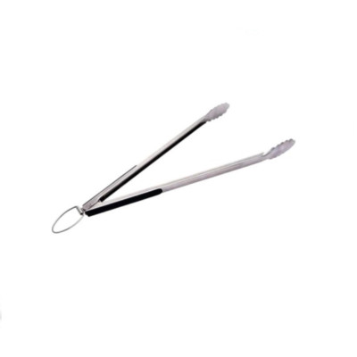 Saber Stainless Steel X-Large Tongs BBQ Barbeque Outdoor Grilling Tool