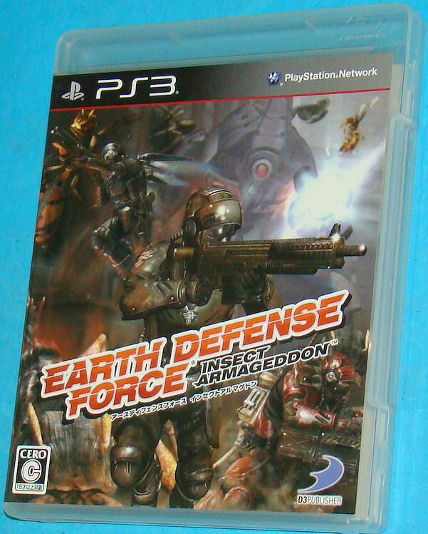 Earth Defense Force Insect Armageddon - Sony Playstation 3 PS3 - JAP Japan