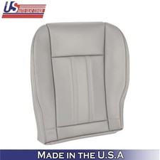 2013 Driver Bottom Perforated Vinyl Seat Cover Stone Fits Chrysler