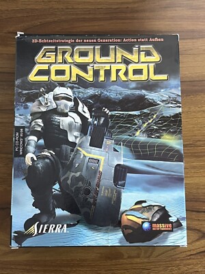 Ground Control PC Big Box Game RTS DEUTSCH  Version German WINDOWS PC