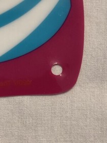 LEGO 32845 Trans Clear Plastic Triangle 23 x 26 Sail W/ Magenta Border (x1)