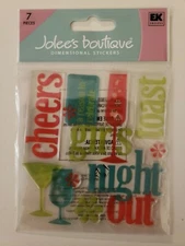 Jolees Boutique Girls Night Out scrapbooking stickers 