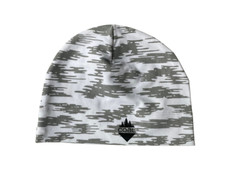 Coal Lightweight Skull Beanie In White Grey Ski Snowboard Brand New