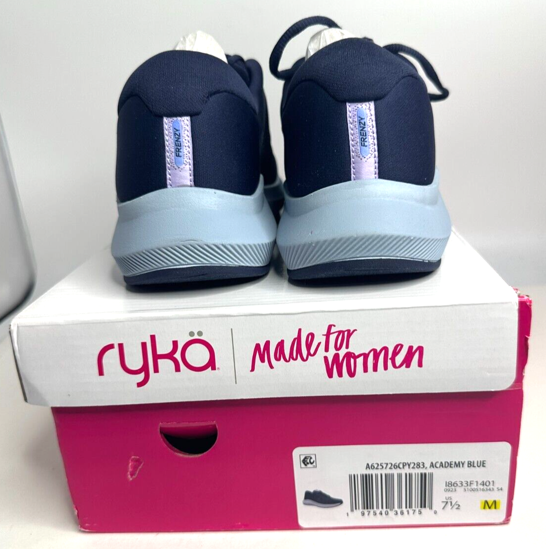 Ryka Women's Frenzy Sneakers Academy Blue Size - 7.5 M US | eBay