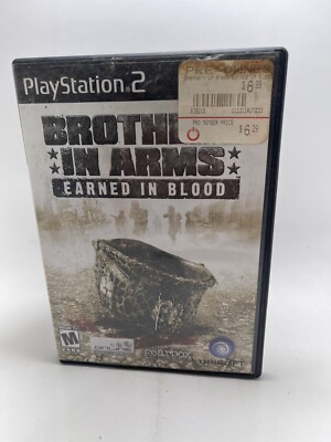 Brothers in Arms: Earned in Blood (Sony PlayStation 2, 2005) PS2 Video Game