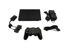 Sony PlayStation 2 PS2 Slim PAL Console SCPH-70003 + Quickshot Controller