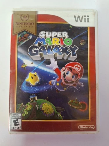 Super Mario Galaxy (Nintendo Wii, 2007) Selects NO MANUAL
