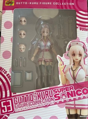 Super Sonic Super Sonico Nurse ver. Gutto Kuru Collection 53 W/ Box From Japan