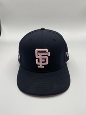 NEW ERA 59FIFTY SF GIANTS 1984 ALL STAR PATCH SZ 7 3/8 NAVY pre-owned