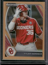 2021 Prizm Draft Tyler Hardman Bronze /50