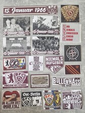 BFC Dynamo Berlin Aufklebermix Sticker Ultras Fans Hooligans 42stk