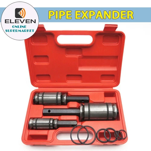 Muffler Exhaust Expander Tail Pipe Set Pipe Dent Remover Expander Tool Kit 3pcs 