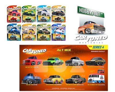 カーチューンド 1:64 シリーズ8　(メインライン・アソートメント 2025) Car Tuned 1:64 2025 Series 8 - Mainline Assortment Set Of 8