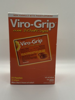 #ad Viro Grips Cold Treatment Capsules AM 48 Capsules $49.99