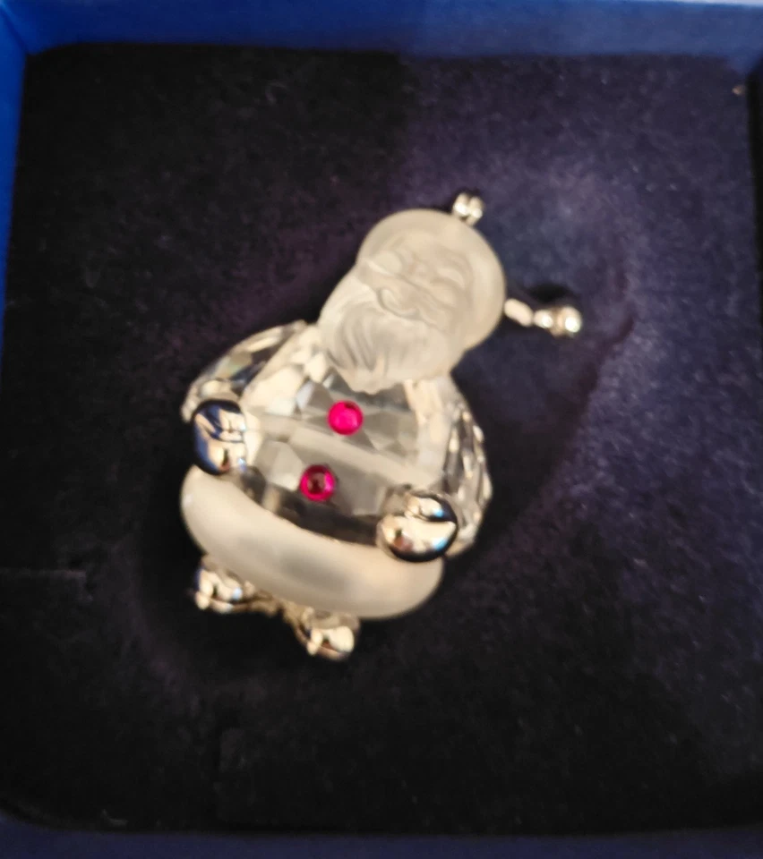 Swarovski Figur 665031 Weihnachtsmann, Nikolaus, Ornament 4 cm, neuwertig - Bild 3 von 4