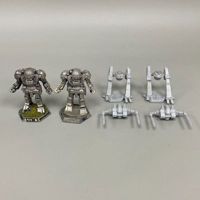 4 X BATTLETECH METAL MINIATURES MECHWARRIOR MECHS FASA IRON WIND RAL PARTHA