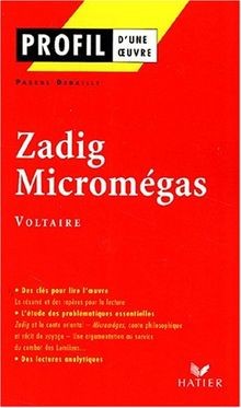 Zadig - Micromégas von Pascal Debailly | Buch | Zustand sehr gut