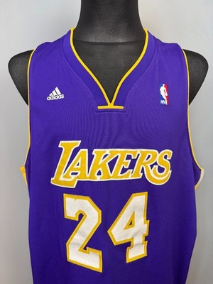 KOBE BRYANT LOS ANGELES LAKERS JERSEY NBA BASKETBALL ADIDAS MENS