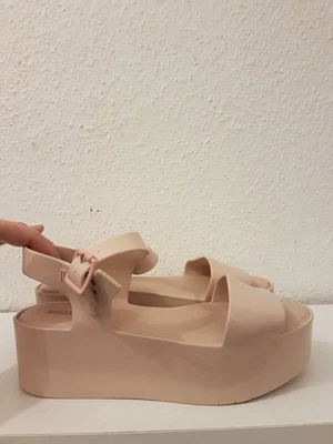 Melissa Plateau Sandalen Damen Grösse 40 Pink - Bild 1 von 4
