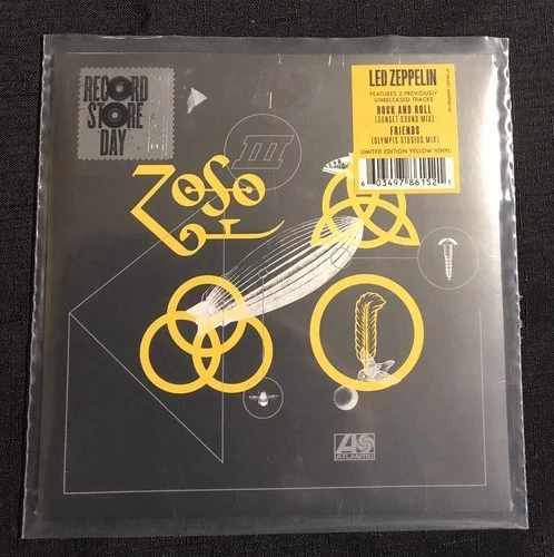 Led Zeppelin ‎– Rock And Roll (Sunset Sound Mix) / Friends (Olympic Studios Mix)