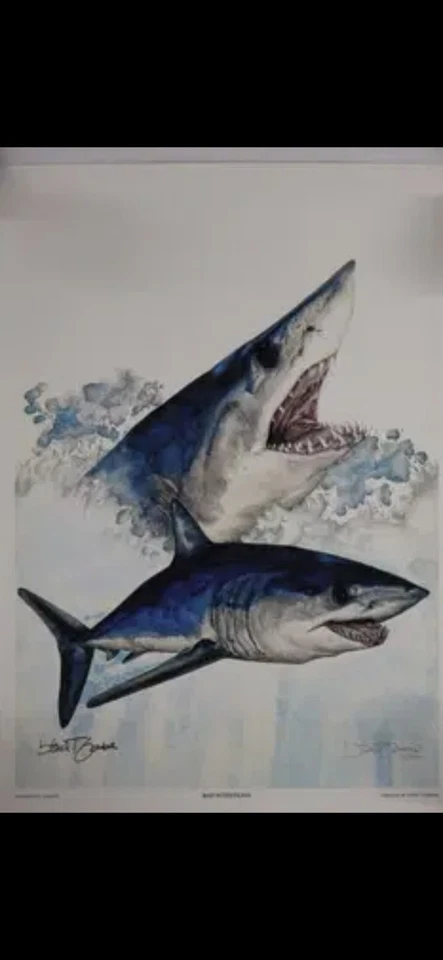 Impresión "Bad Intentions" de Steve T. Goione, 10/300 lápiz firmado Dimensiones:... Foto 2 de 4