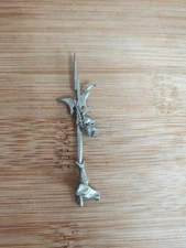 Dark Elves G Dark Riders Champion Halberd Arm GW Elf  metal Warhammer Parts Bit