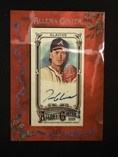 2025 Topps Allen & Ginter Tom Glavine Framed Mini Baseball Auto 1/1