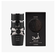 Asad Elixir by Lattafa, 3.4 oz EDP Spray for Men