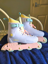 Impala Inline Skates Women&rsquo;s UK 4 Fairy Floss Used Once