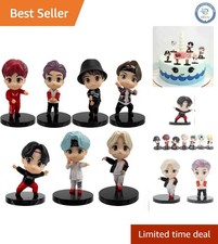7pcs BTS Action Figures - Ideal Cake Toppers for Birthday Celebrations
