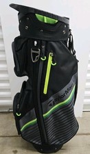 TaylorMade RBZ Speedlite 14-Way Cart Bag, Green/Black Used.